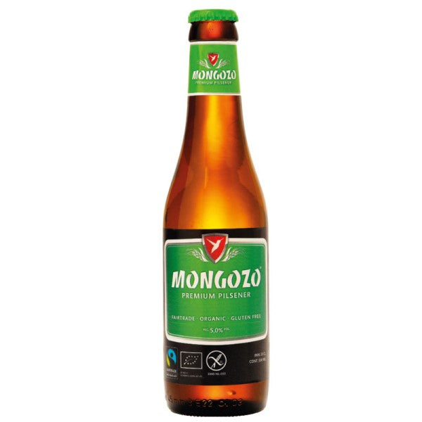 Mongozo Organic Gluten Free Premium Pilsner 330ml