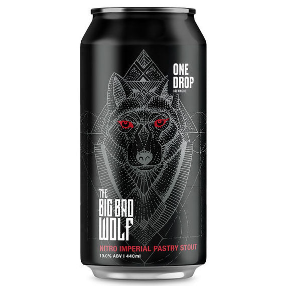 One Drop Brewing Big Bad Wolf Nitro Imperial Stout 440ml