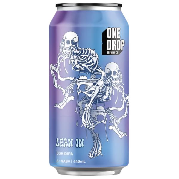 One Drop Brewing Lean In DDH Double IPA 440ml