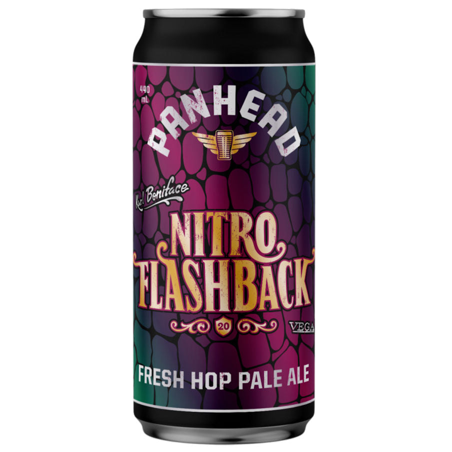 Panhead Nitro Flashback Fresh Hop Pale Ale 440ml | Beer Cellar NZ