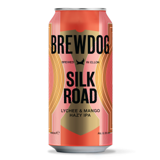 Brewdog Silk Road Lychee & Mango Hazy IPA 440ml