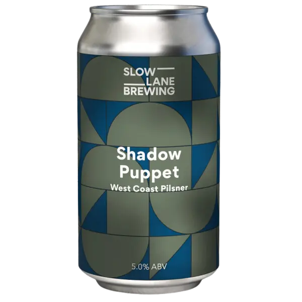 Slow Lane Brewing Shadow Puppet West Coast Pilsner 375ml