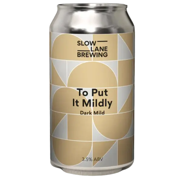 Slow Lane Brewing To Put It Mildly Dark Mild 375ml