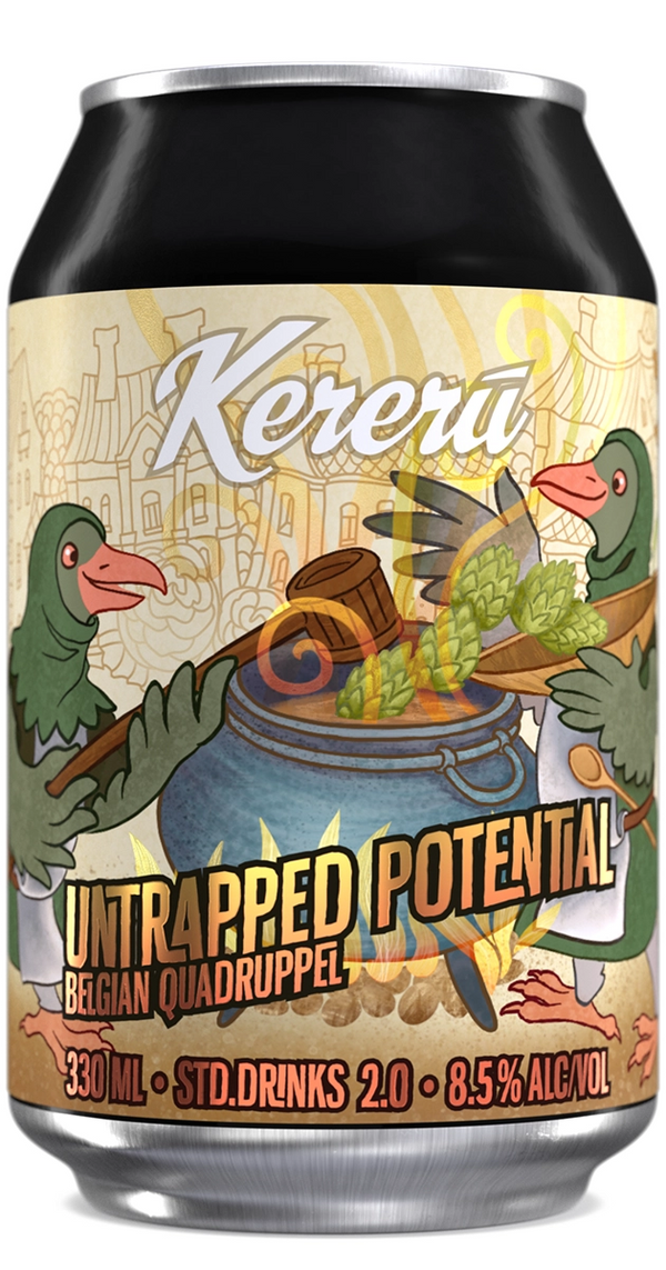 Kereru Untrapped Potential Belgian Quad Ale 330ml