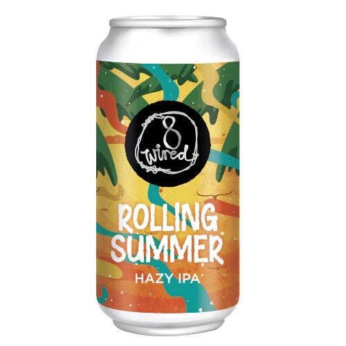 8 Wired Rolling Summer Hazy IPA 440ml