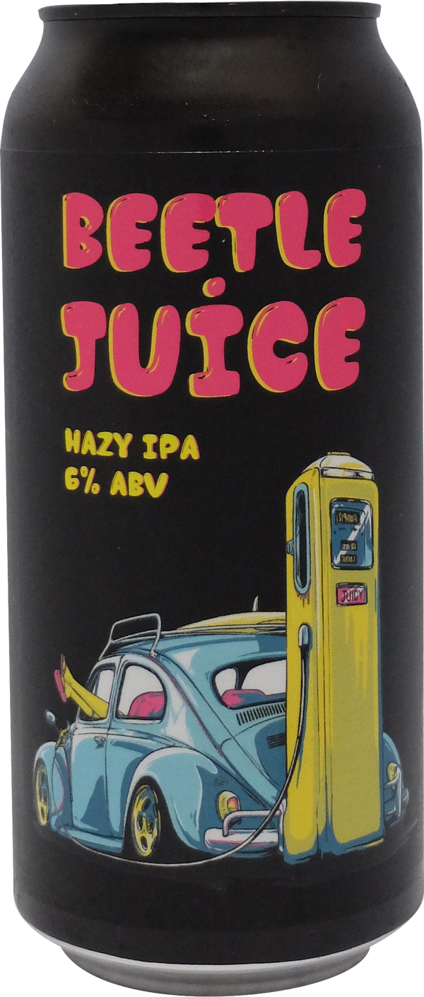 Double Vision Beetle Juice Hazy IPA 440ml