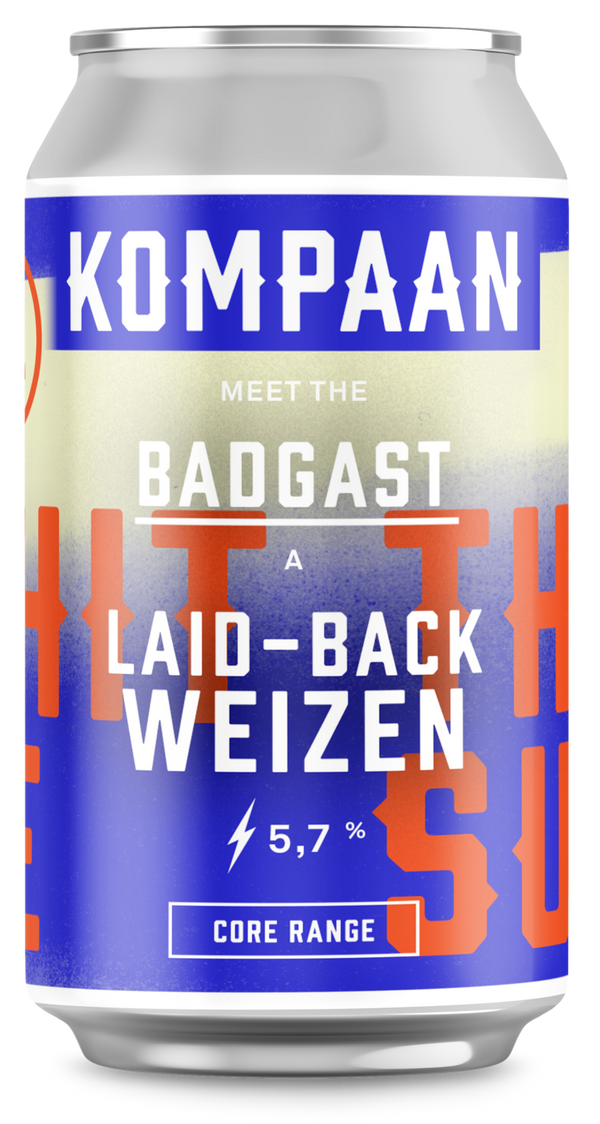 Kompaan Badgast Laid Back Weizen 330ml