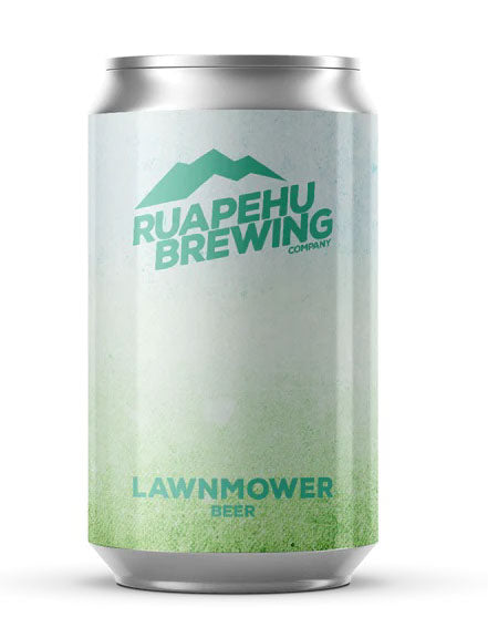 Ruapehu Brewing Lawnmower Lager 330ml