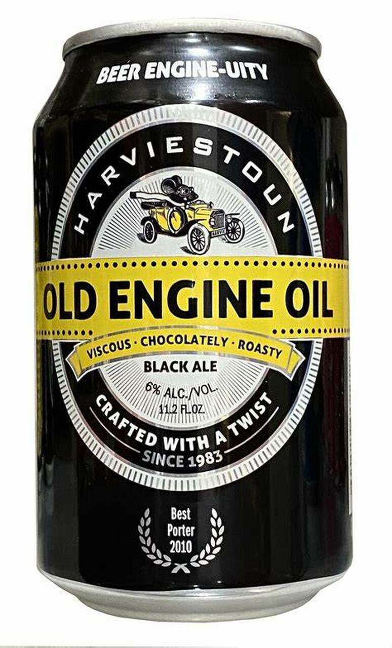 Harviestoun Old Engine Oil Stout 330ml Beer Cellar NZ