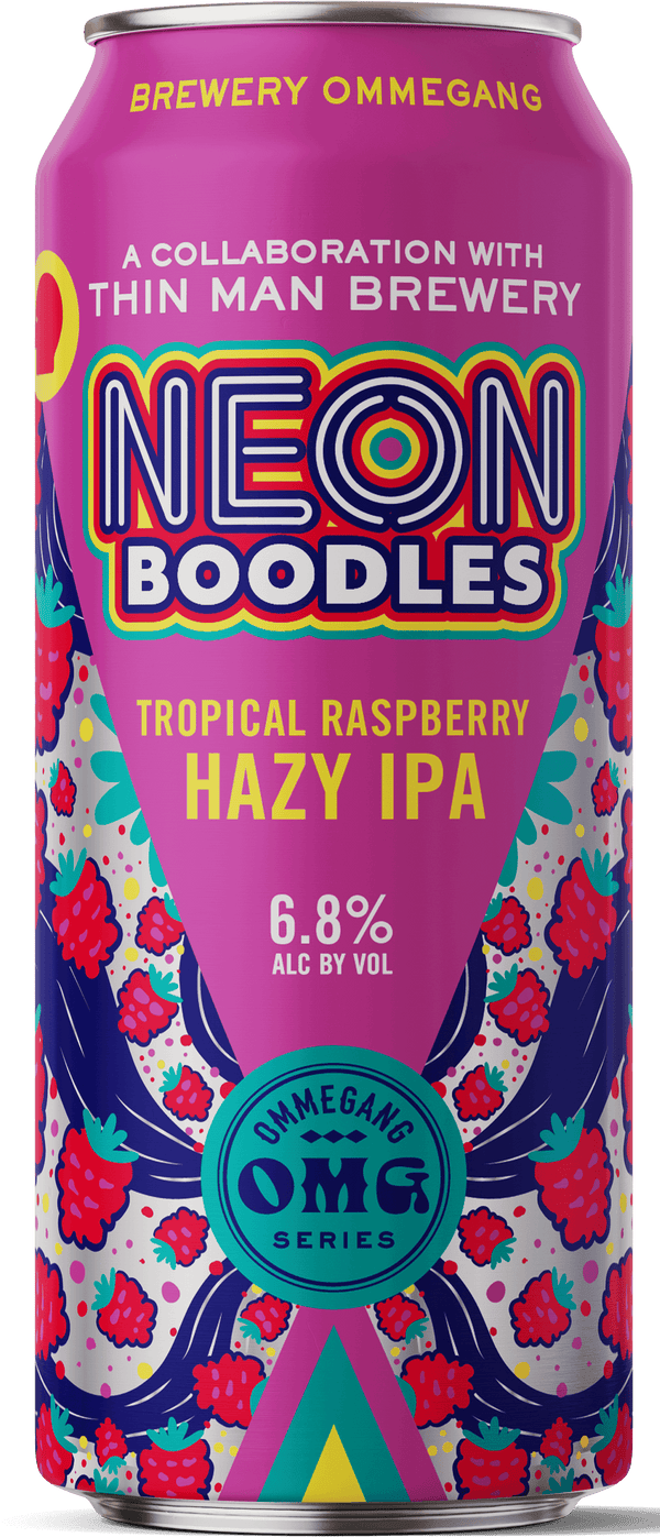 Ommegang Neon Boodles Tropical Raspberry Hazy IPA 473ml