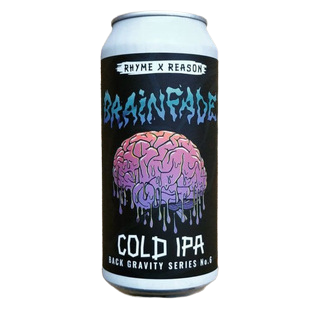 Rhyme & Reason 'Brain Fade' Cold IPA 440ml