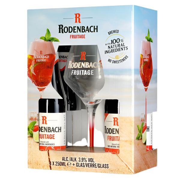 Rodenbach Fruitage 4x250ml + 1 Glass Giftpack