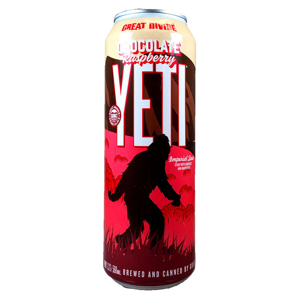 Great Divide Yeti Chocolate Raspberry Imperial Stout 567ml