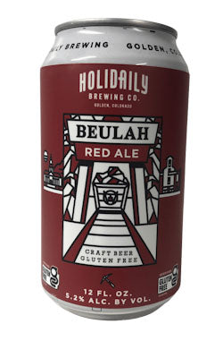 Holidaily Brewing Beulah Gluten Free Red Ale 355ml