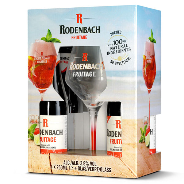 Rodenbach Fruitage 4x250ml + 1 Glass Giftpack