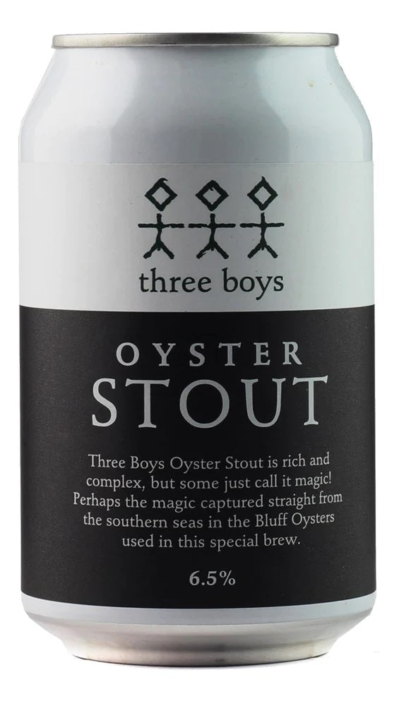 Three Boys Oyster Stout 330ml