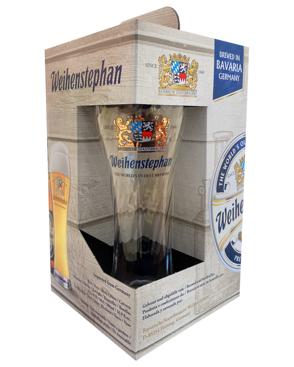Weihenstephaner 3x500ml & Glass Gift Pack